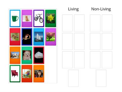 Living/Non-living sort
