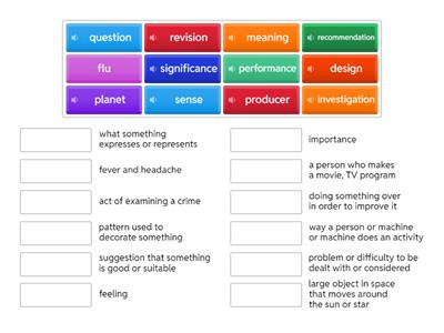 preparing vocabulary for bagrut 3
