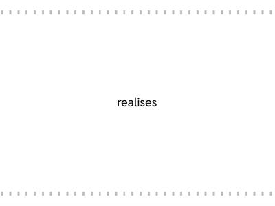 Year 8 Spelling Set 2 (Watch and memorise)