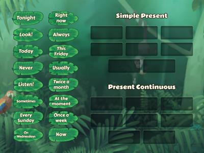 Simple Present VS Present Continuous