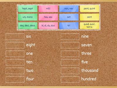 Number Morphemes