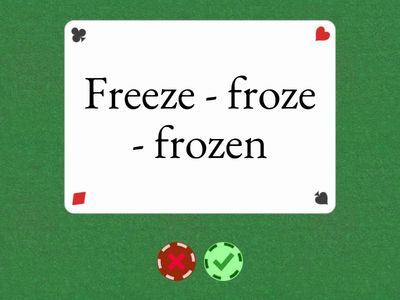 irregular verbs ЕГЭ 