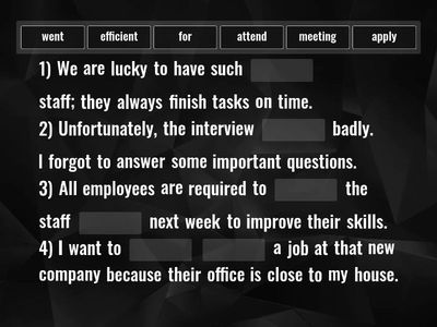 Outcomes pre-inter unit 1 collocations