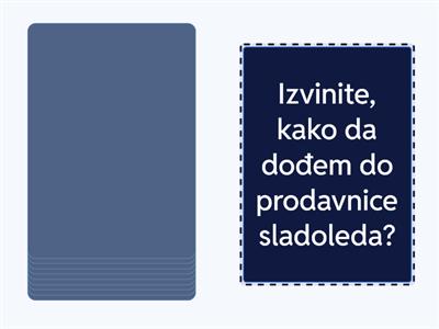 Izvinite, kako da dođem do? MH