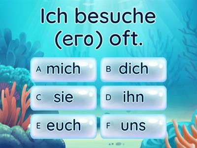 Pronomen (Akkusativ)