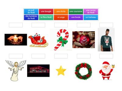 Gr. 4/5 Noël! PICTURE Match Up!