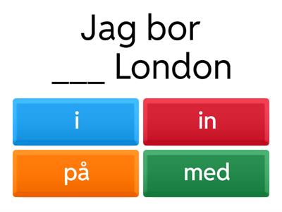 Swedish beginners - quiz!