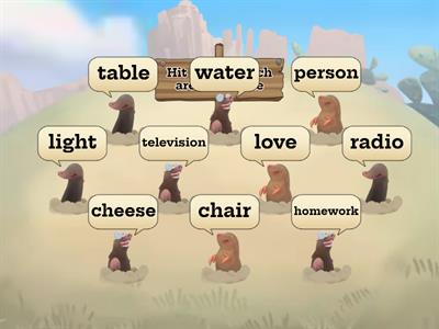 Countable and uncountable nouns