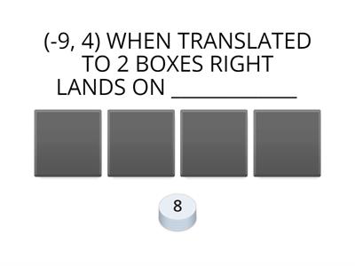 PLOTTING AND TRANSLATING ON 4 QUADRANTS