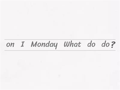 Present simple (Do, Does, Don't, Doesn't)