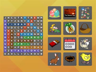 Easter Wordsearch 