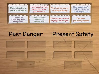 Past Danger vs. Present Safety