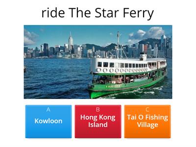 Quiz Hong Kong Attractions