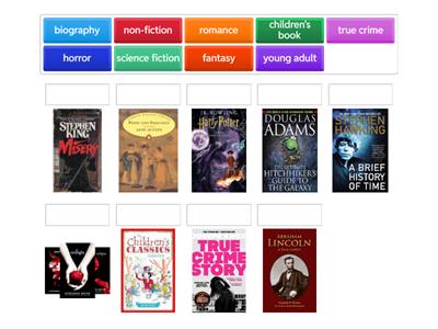 genres of books (deli)