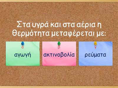 Μεταφορά θερμότητας με ρεύματα