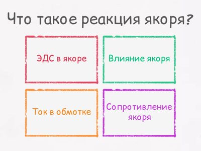 Реакция якоря