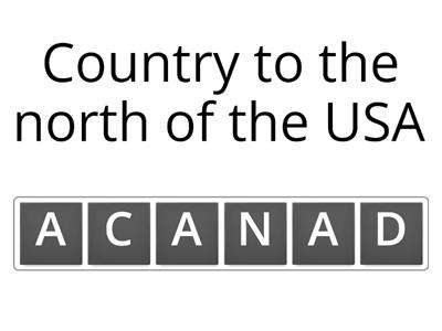 Countries of North America