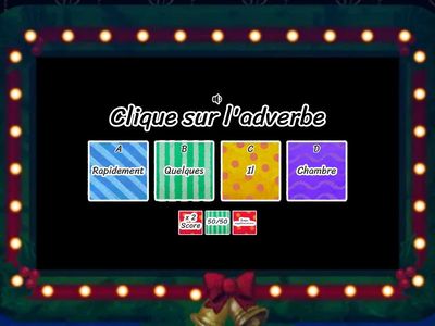 QuizzTV - Natures des mots (D N ADJ V ADV PP)