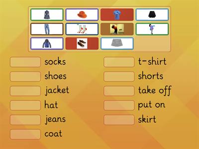 Spotlight 2 Module 5 13-14 Clothes Match-Up