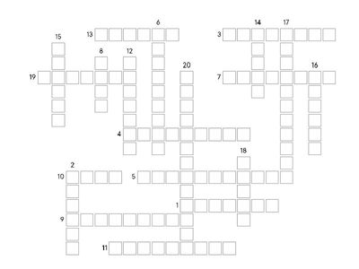  Business English Vocabulary: Handling Numbers and Explaining Graphs 2 - crossword