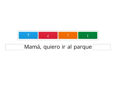 04 Español. Signos de interrogación y admiración