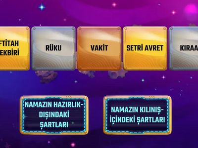 5.SINIF NAMAZIN FARZLARI