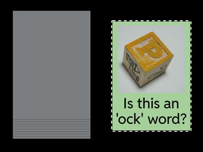 L1B L30 IS THIS AN 'OCK' WORD?