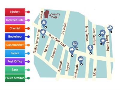 Places in town
