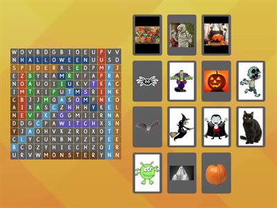 Halloween - Wordsearch 