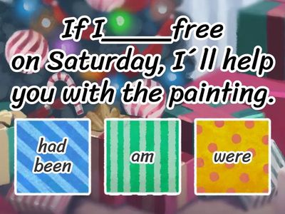  First, second or third conditional?