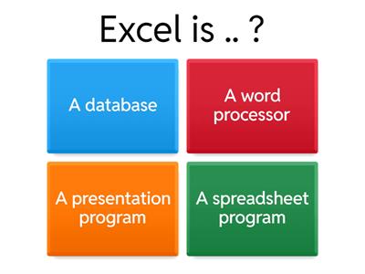 Basic Excel Quiz