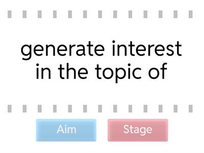 TKT M2 P1 Aim or stage?
