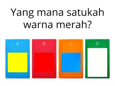 Darjah 1  Kata adjektif warna