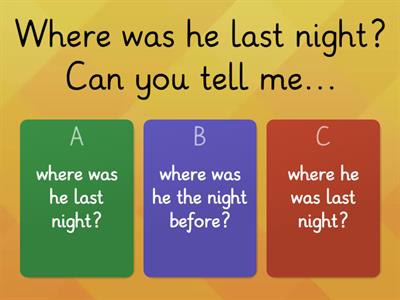 Indirect questions (English B2)