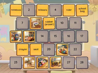 5.Sınıf İngilizce 2.Classroom Life Classroom Objects 7