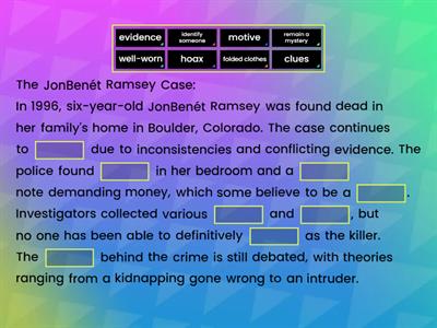 Roadmap B2/9a crime story