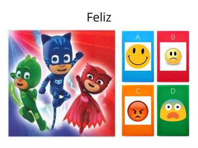 Emociones con los PJ Masks