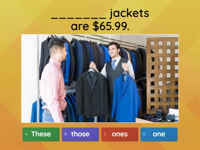 Demonstratives (Fill-in-the-Blanks)