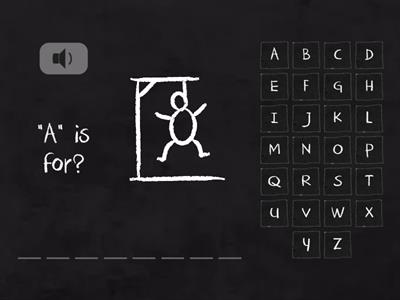 Vowels - Hangman