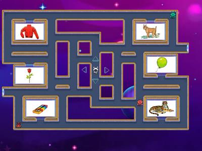 Игра "Погоня в лабиринте" (Автоматизация звука Р)