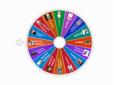 Складіть речення. Дієслова А1-А2.