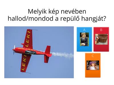 Hallod a repülő zs hangját?