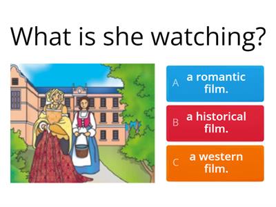 What is she Watching?