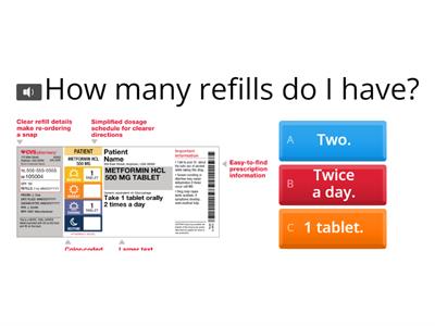 Talk about Medicine: Listening