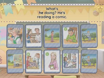 Amazing Rooftops 3. Unit 3 . WHAT ARE THEY DOING?