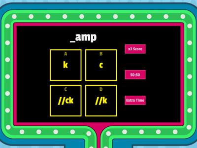 Spelling (k) (through k,c//ck, k) Part 1