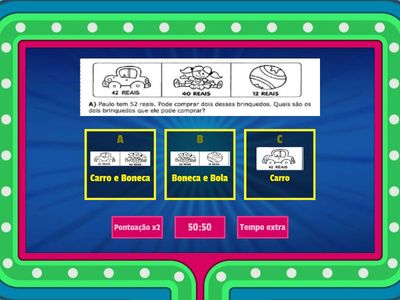 Jogo de somar e subtrair