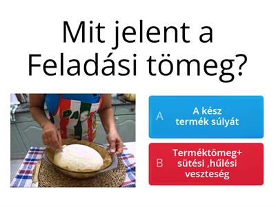 Tészta feldolgozás műveletei 