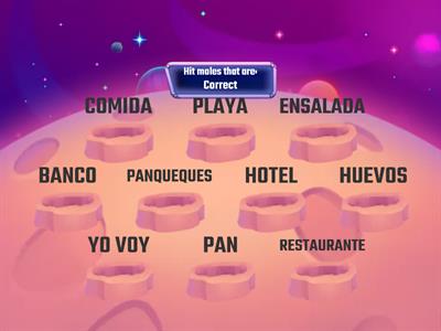 COMIDA- WACK A MOLE