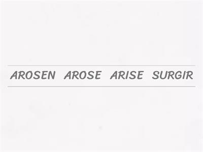 15 PRIMEROS VERBOS INGLÉS